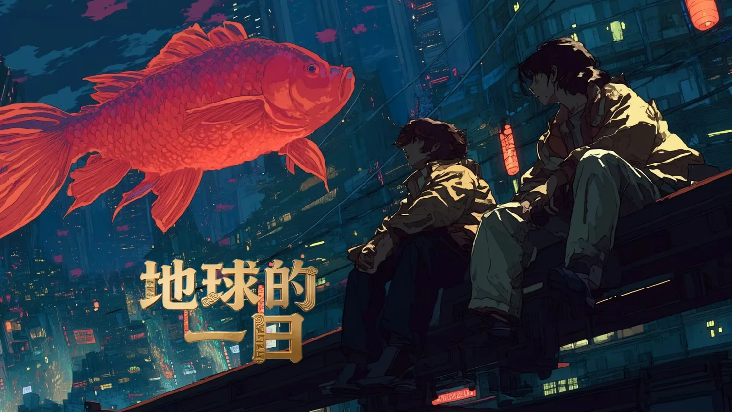 原创动画项目《地球的一日》画面
